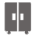 آیکون کمد و کتابخانه